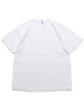 LOS ANGELES APPAREL 6.5oz GARMENT DYED CREW TEE-WHITE