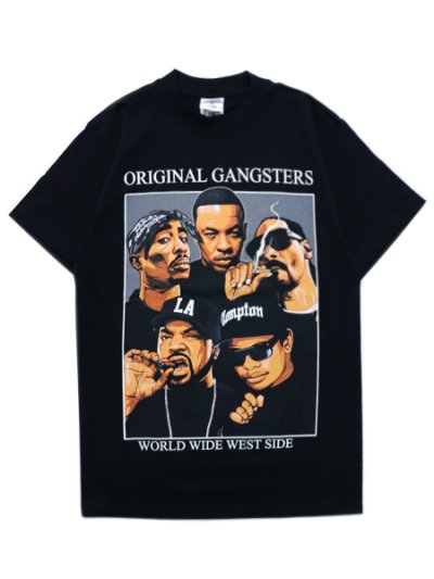 画像1: STREET WEAR SUPPLY OG GANGSTERS WORLD WIDE WEST SIDE TEE