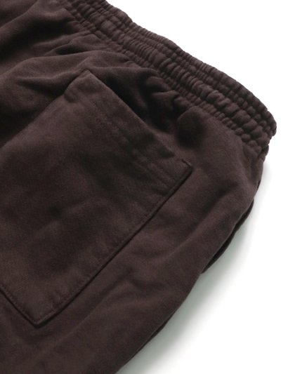 画像4: 【SALE】LOS ANGELES APPAREL 14oz GD HEAVY FLEECE MID SHORT-CHOCOLATE