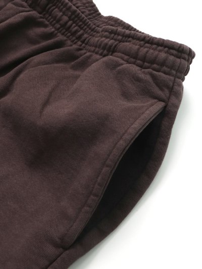 画像3: 【SALE】LOS ANGELES APPAREL 14oz GD HEAVY FLEECE MID SHORT-CHOCOLATE