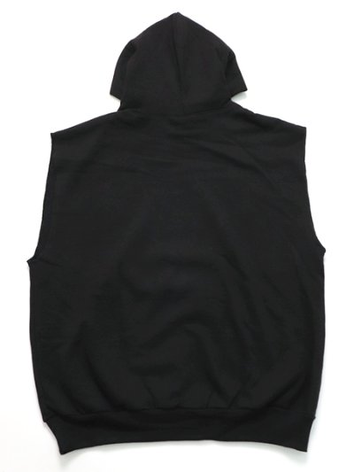 画像2: 【送料無料】LOS ANGELES APPAREL 14oz HEAVY FLEECE NS HOODED PULLOVER-BLK