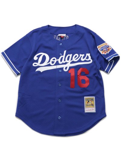 画像1: 【送料無料】MITCHELL & NESS AUTHENTIC MESH BP-NOMO 97 #16 DODGERS