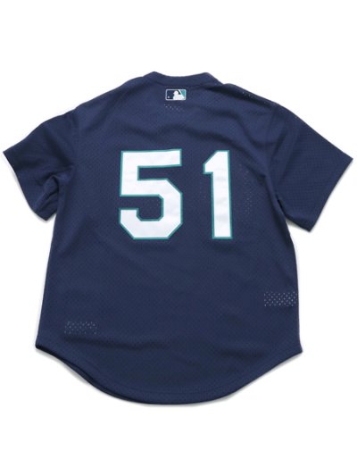 画像2: 【送料無料】MITCHELL & NESS AUTHENTIC MESH BP-SUZUKI 02 #51 MARINERS