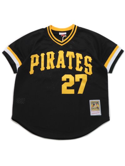 画像1: 【送料無料】MITCHELL & NESS AUTHENTIC MESH BP-KENT.T 82 #27 PIRATES