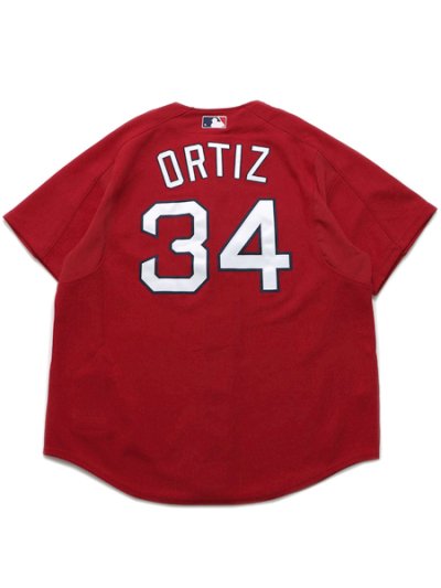 画像2: 【送料無料】MITCHELL & NESS AUTHENTIC MESH BP-D.ORTIZ 04 #34 RED SOX