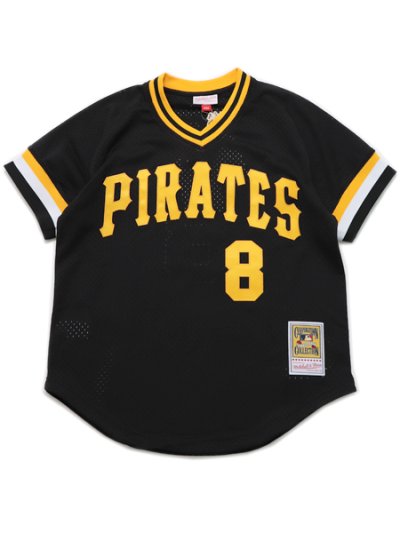 画像1: 【送料無料】MITCHELL & NESS AUTHENTIC MESH BP-WILLIE.S 82 #8 PIRATES