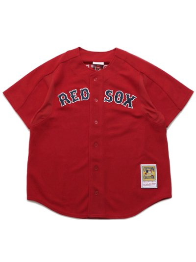 画像1: 【送料無料】MITCHELL & NESS AUTHENTIC MESH BP-D.ORTIZ 04 #34 RED SOX