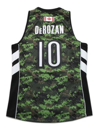 画像2: 【送料無料】MITCHELL & NESS SWINGMAN JERSEY CAMO RAPTORS #10 DEROZAN