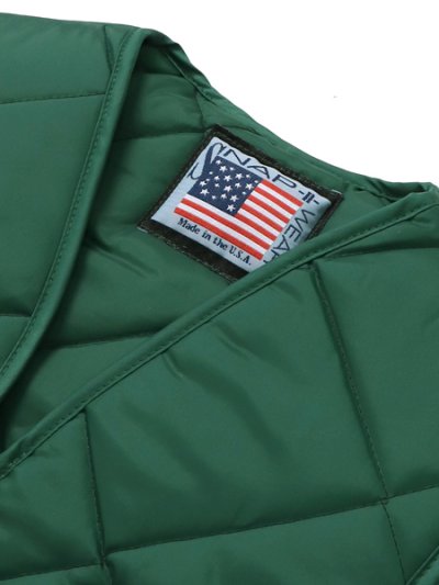 画像5: 【SALE】【送料無料】SNAP'N'WEAR #300 QUILTED NYLON VEST KIDNEY FLAP