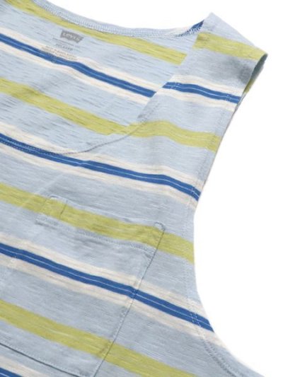 画像3: 【MEGA SALE】LEVI'S POCKET FASHION TANK-SUNS OUT SKYWAY STRIPE