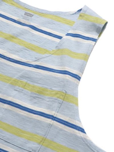 画像3: 【SALE】LEVI'S POCKET FASHION TANK-SUNS OUT SKYWAY STRIPE