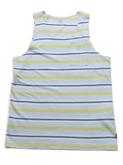 画像1: 【SALE】LEVI'S POCKET FASHION TANK-SUNS OUT SKYWAY STRIPE