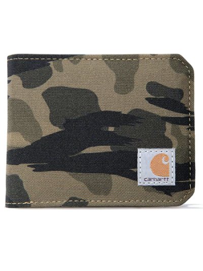 画像1: CARHARTT NYLON DUCK BIFOLD WALLET BLIND DUCK CAMO