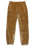 【送料無料】PRO CLUB VELOUR TRACK PANT CHOCO BROWN