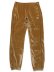 画像1: 【送料無料】PRO CLUB VELOUR TRACK PANT CHOCO BROWN (1)