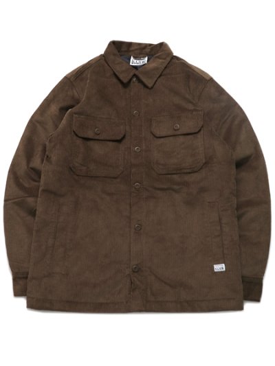 画像1: 【送料無料】PRO CLUB CORDUROY CHORE JACKET-MOCHA