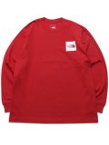 THE NORTH FACE L/S SQUARE LOGO TEE