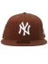 画像2: NEW ERA 59FIFTY NUANCE COLOR YANKEES DARK MOCHA (2)