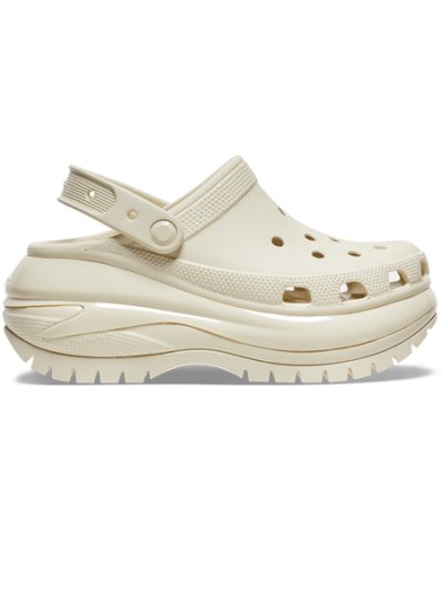 画像2: 【送料無料】crocs CLASSIC MEGA CRUSH CLOG BONE