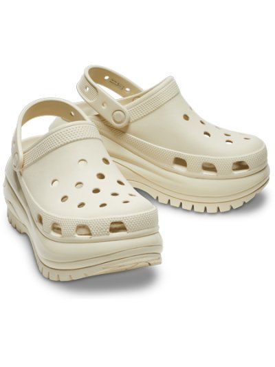 画像4: 【送料無料】crocs CLASSIC MEGA CRUSH CLOG BONE