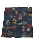 POLO RALPH LAUREN OUTDOOR PATCH PRINT SCARF