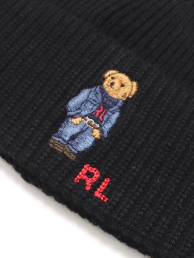 画像3: POLO RALPH LAUREN DENIM BEAR RIB KNIT BEANIE