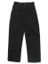 画像1: 【送料無料】PRISON BLUES BLACK RINSED BASIC RELAXED FIT JEAN (1)