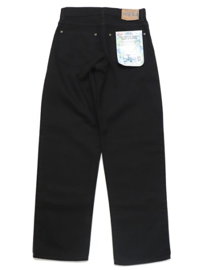 画像2: 【送料無料】PRISON BLUES BLACK RINSED BASIC RELAXED FIT JEAN