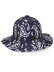 画像1: 【SALE】KANGOL PAISLEY WIDE BRIM CASUAL-DARK BLUE/WHITE (1)