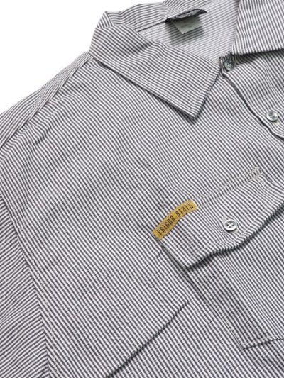 画像5: 【送料無料】PRISON BLUES HICKORY L/S BUTTON FRONT SHIRT