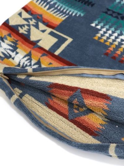 画像5: PENDLETON CUSTOM TOWEL PILLOW CHIEF JOSEPH SLATE