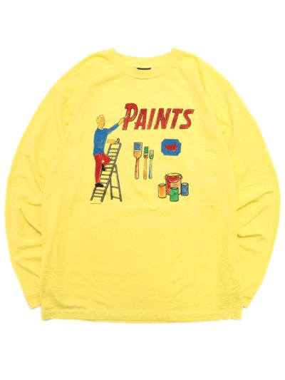 画像1: 【SALE】ONLY NY PAINTER L/S TEE MAIZE