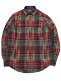 【SALE】【送料無料】POLO RALPH LAUREN CLASSIC FIT INDIAN MADRAS L/S SHIRT