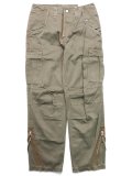 【送料無料】mnml ZIPPER DENIM CARGO PANTS