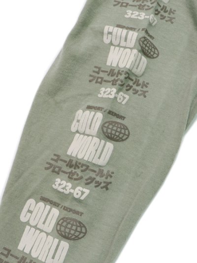 画像4: 【MEGA SALE】COLD WORLD FROZEN GOODS EXPORT TIGER L/S TEE SAND STONE