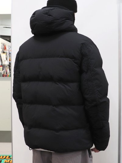 画像4: 【送料無料】Ten-c SURVIVAL DOWN JACKET GARMENT DYED BLACK