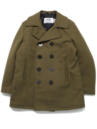 画像1: 【SALE】【送料無料】SCHOTT 740US P-COAT