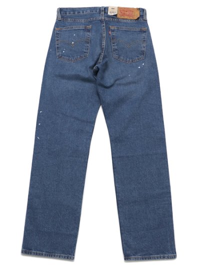 画像2: 【送料無料】LEVI'S 501 93 STRAIGHT-MEDIUM INDIGO PATTERN