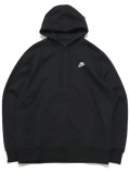 NIKE CLUB PULLOVER BB HOODIE-BLACK/WHITE