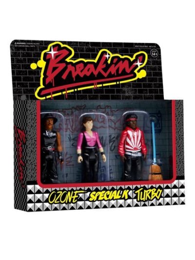 画像1: 【送料無料】SUPER7 BREAKIN' REACTION FIGURES 3-PACK