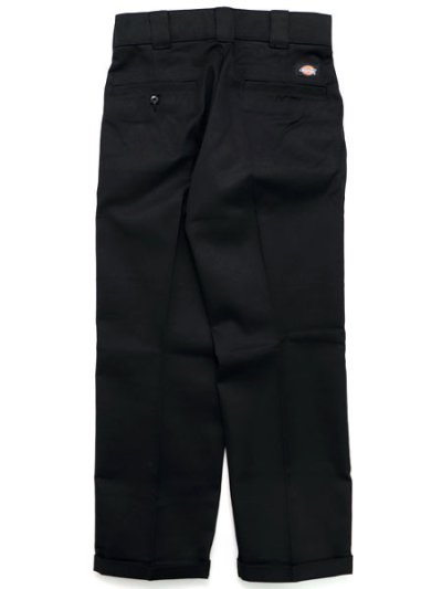 画像2: 【送料無料】DICKIES TWILL CUFFED WORK PANT-BLACK