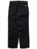画像2: 【SALE】DICKIES TWILL CUFFED WORK PANT-BLACK (2)