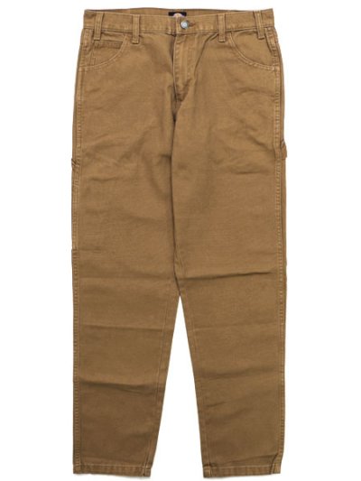 画像1: 【送料無料】DICKIES STONEWASHED DUCK CARPENTER-BROWN DUCK