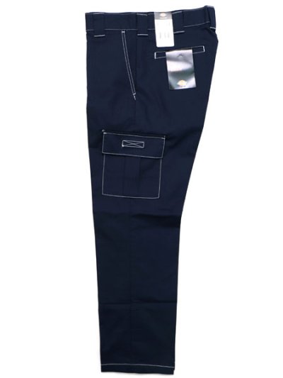画像6: 【SALE】DICKIES SKATE RIPSTOP CARGO PANT-INK NV/WH STITC