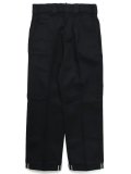 【SALE】DICKIES TWILL CUFFED WORK PANT-BLACK
