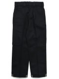 【送料無料】DICKIES TWILL CUFFED WORK PANT-BLACK