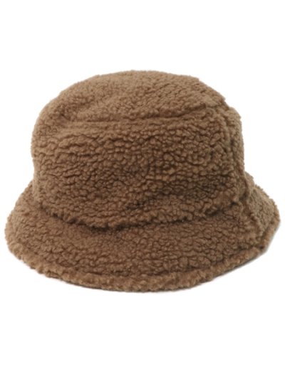 画像1: NEW HATTAN BOA FLEECE BUCKET HAT