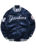 【送料無料】STARTER VARSITY SATIN JACKET NY YANKEES