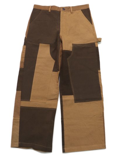 画像1: 【送料無料】MR.REMAKE MAN REMAKE PANT BROWN ASSORT