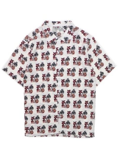 画像1: 【MEGA SALE】MERCH TRAFFIC DMX RAYON SHIRT